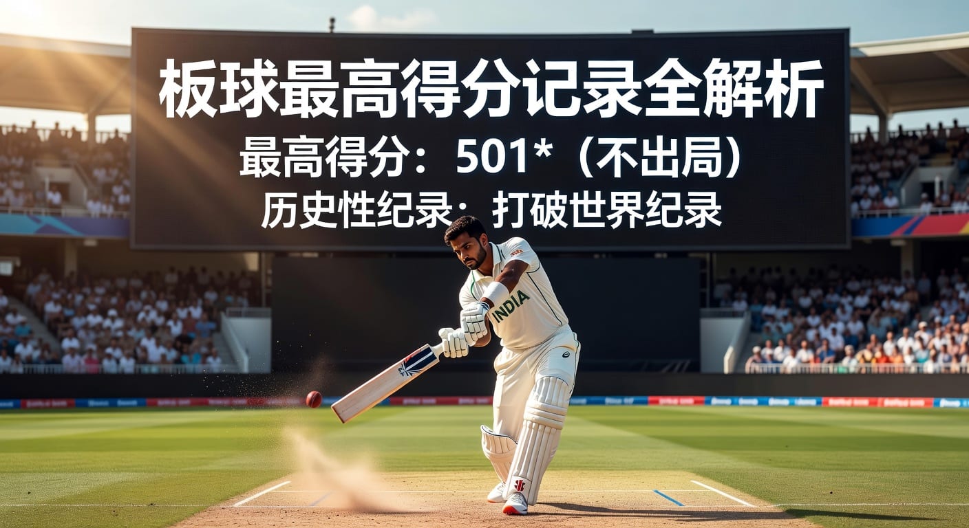 板球最高得分 Highest Score｜2026最新记录与判读要点