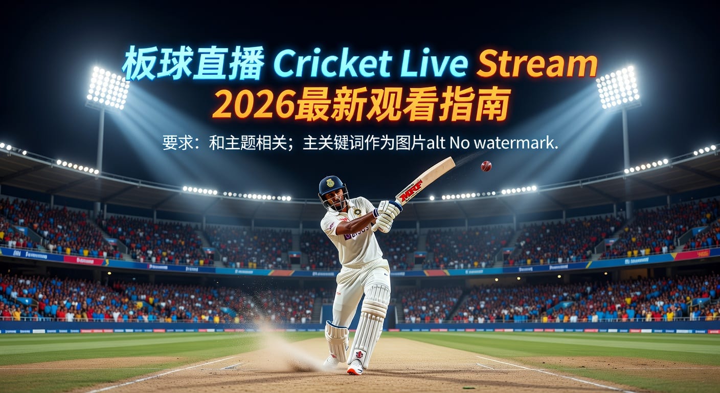 板球直播 Cricket Live Stream：最新观看方式与选择指南