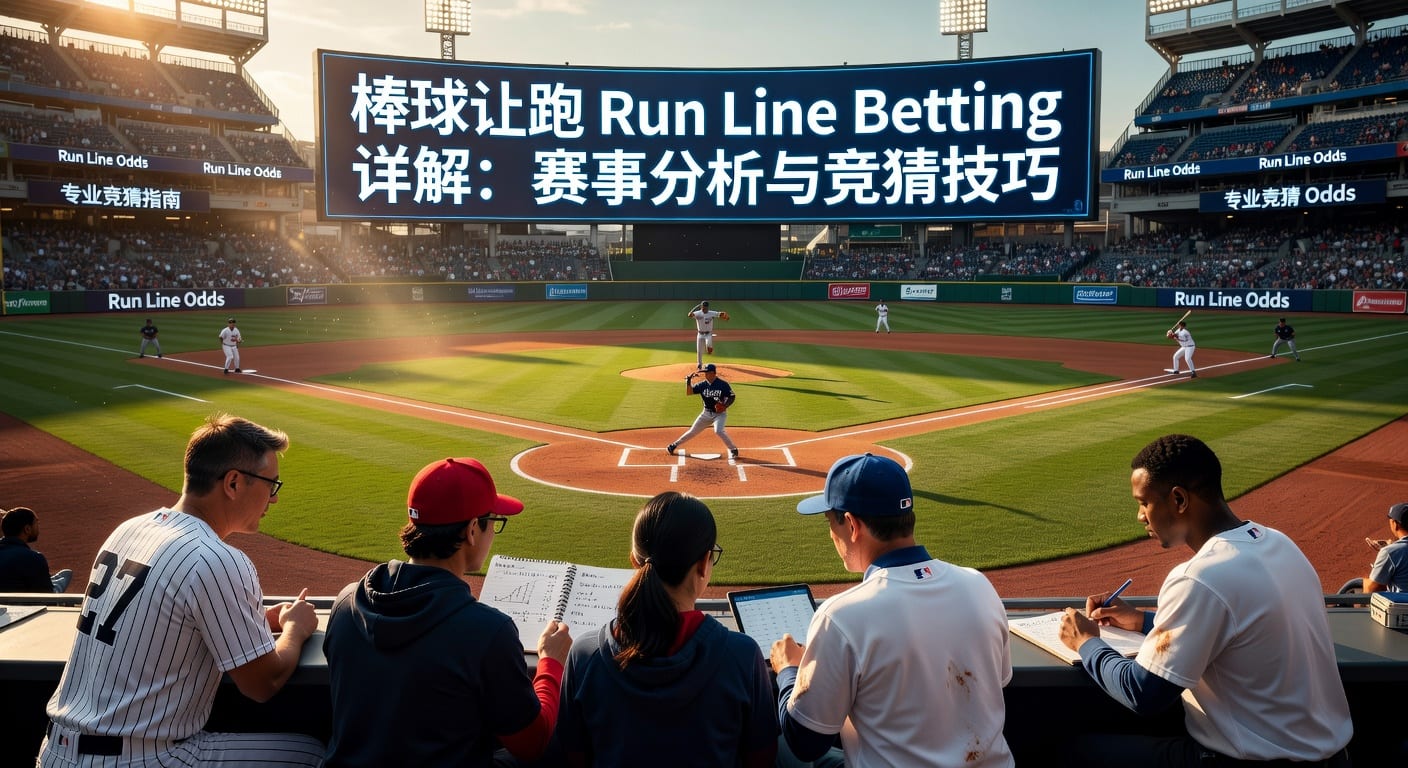 棒球让跑 run line betting 规则与投注技巧